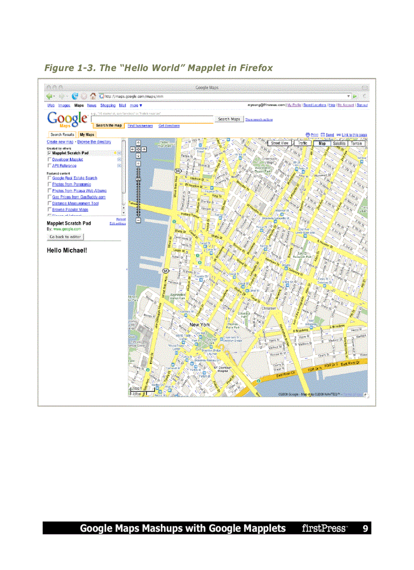 image for page Google Maps Mashups with Google Mapplets