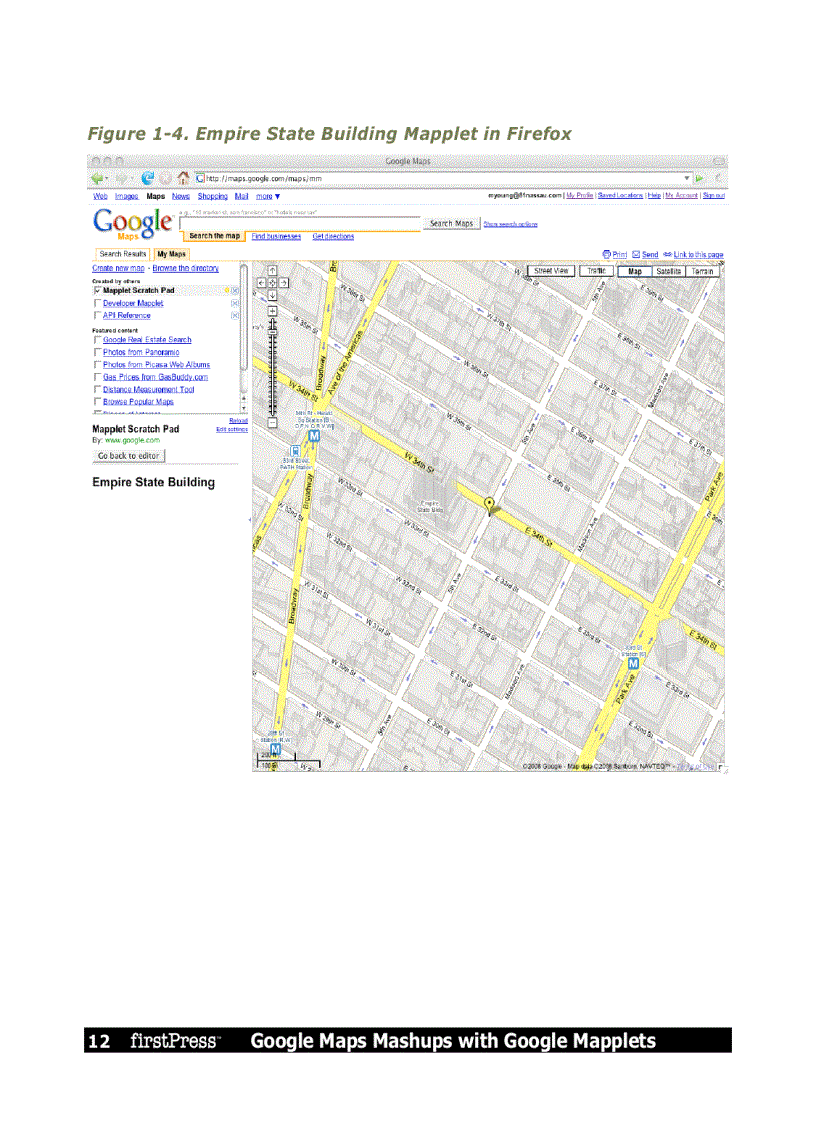 image for page Google Maps Mashups with Google Mapplets