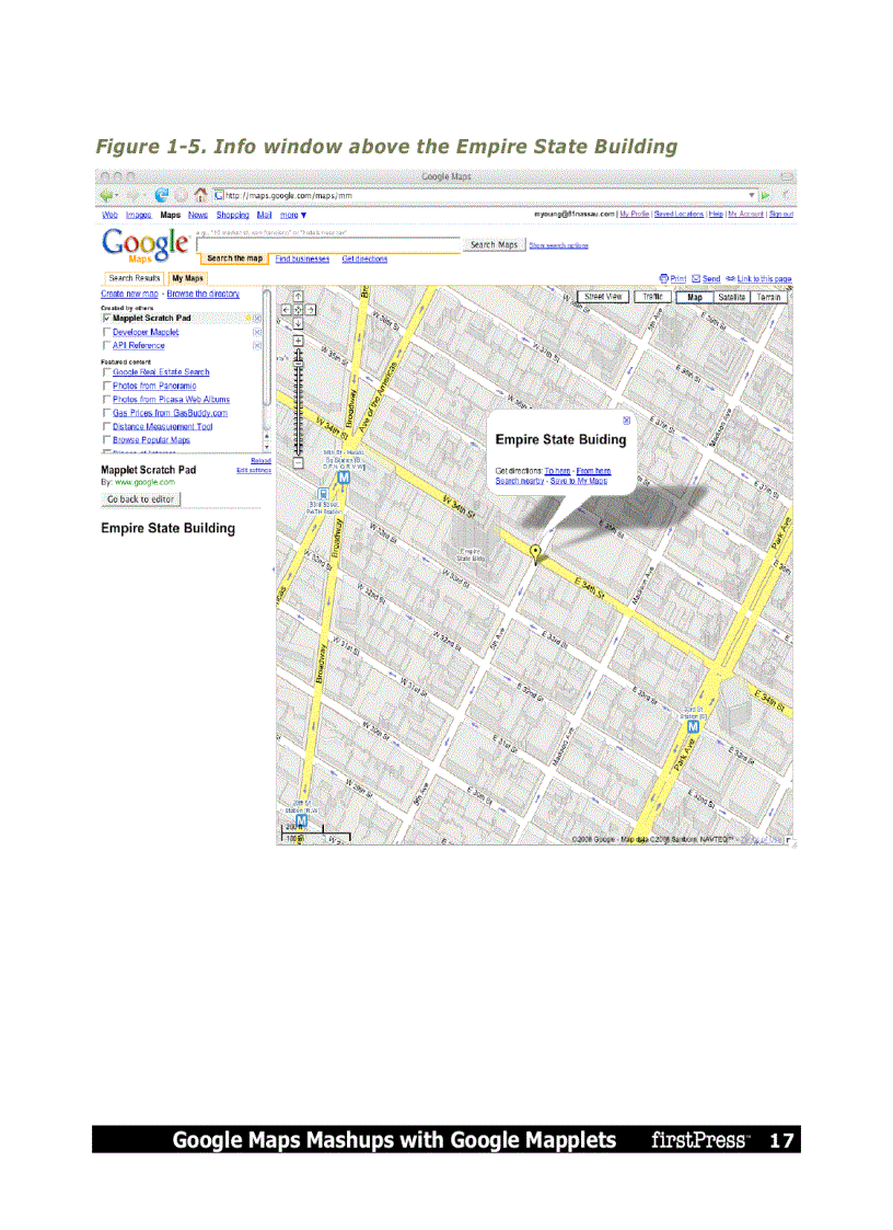 image for page Google Maps Mashups with Google Mapplets