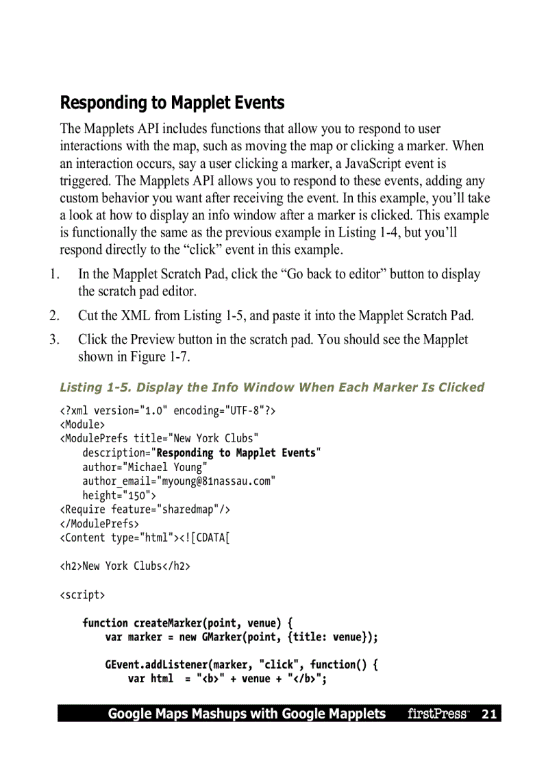 image for page Google Maps Mashups with Google Mapplets
