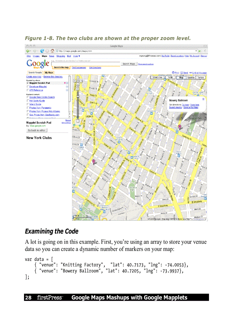 image for page Google Maps Mashups with Google Mapplets