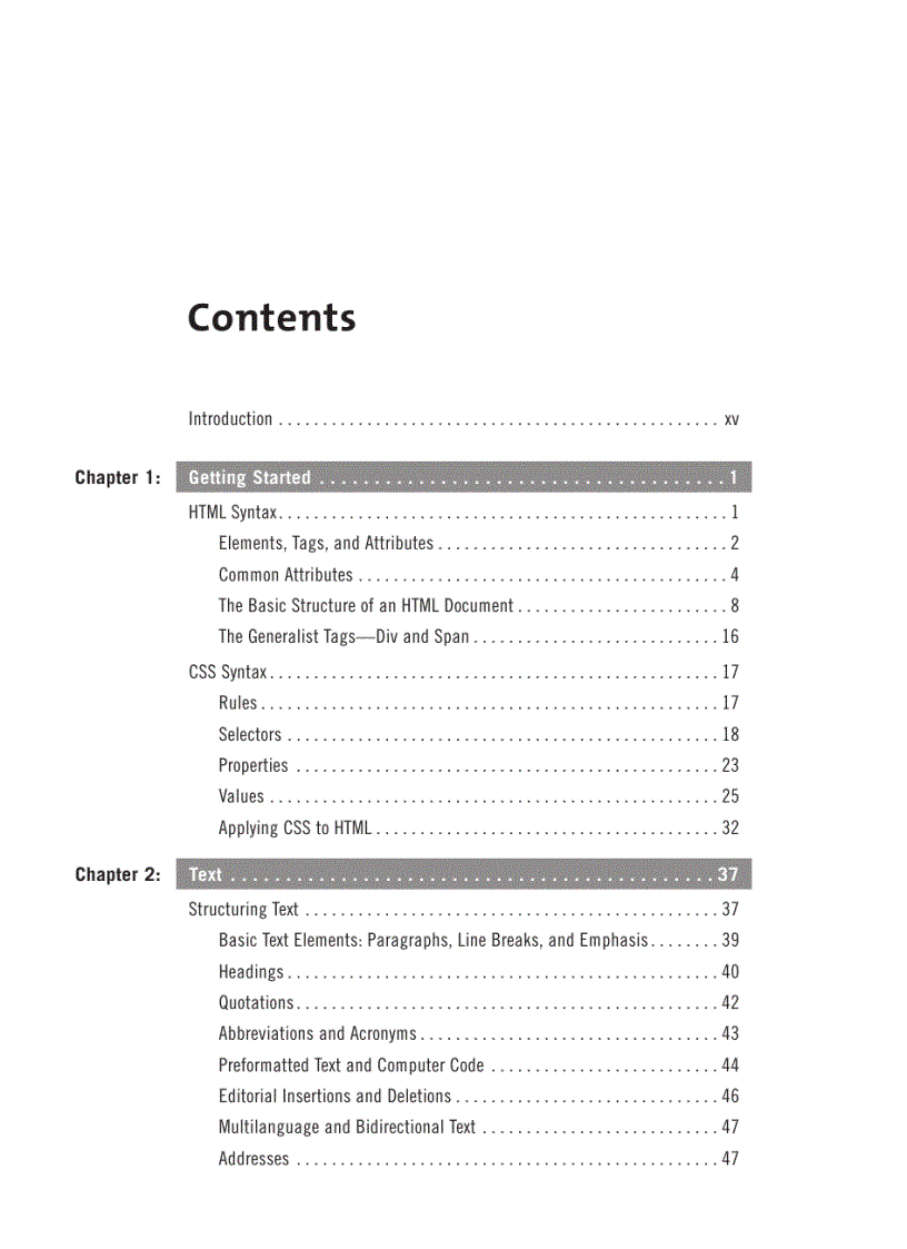 image for page HTML Dog Best Practice Guide to XHTML and CSS