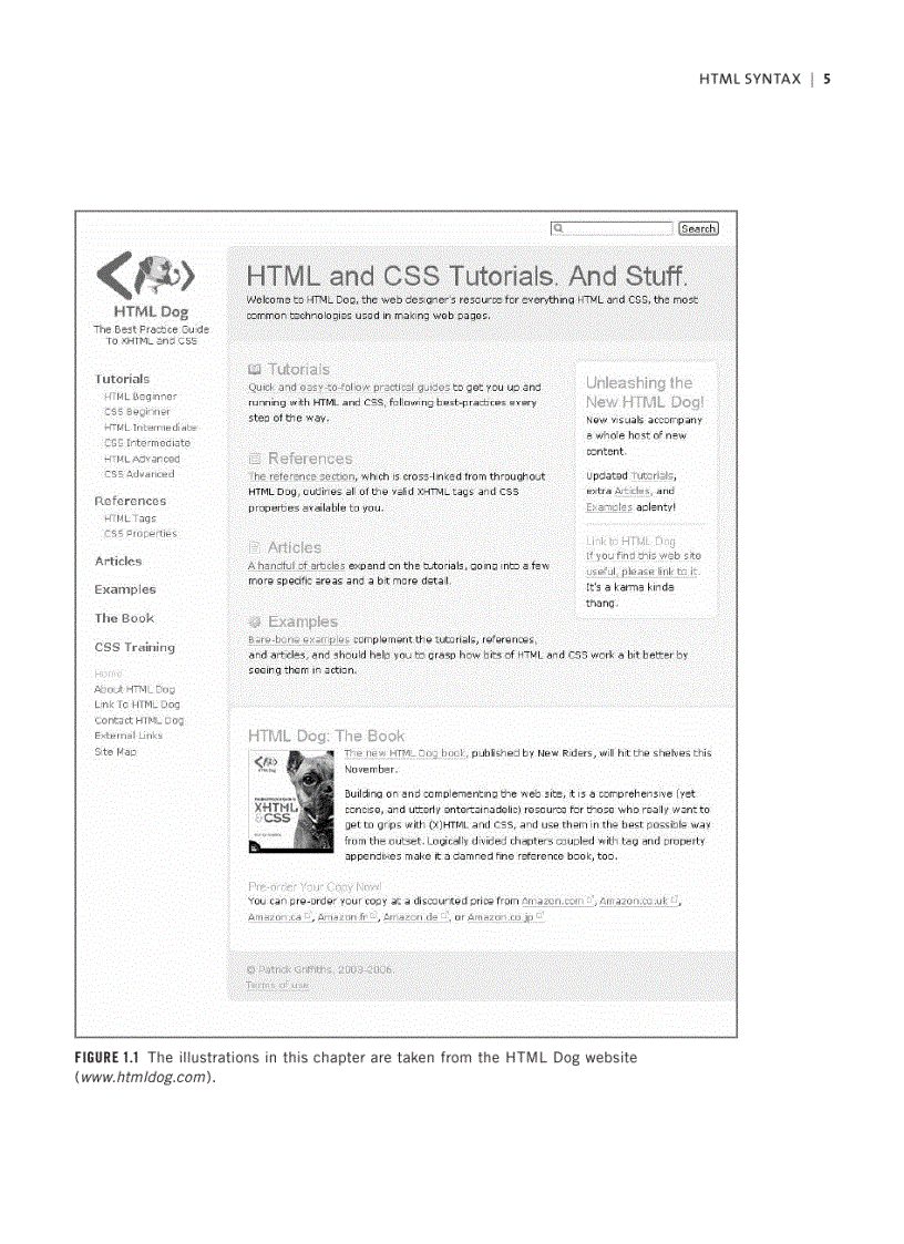 image for page HTML Dog Best Practice Guide to XHTML and CSS