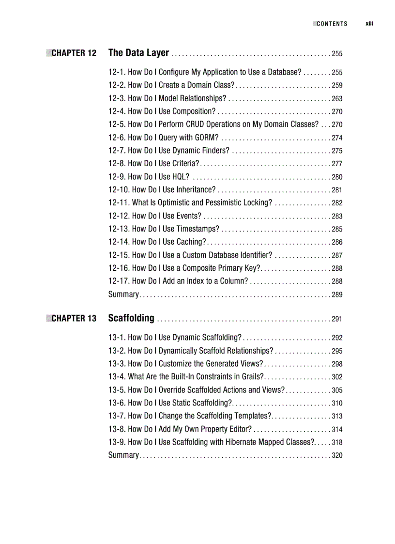 image for page Groovy and Grails Recipes