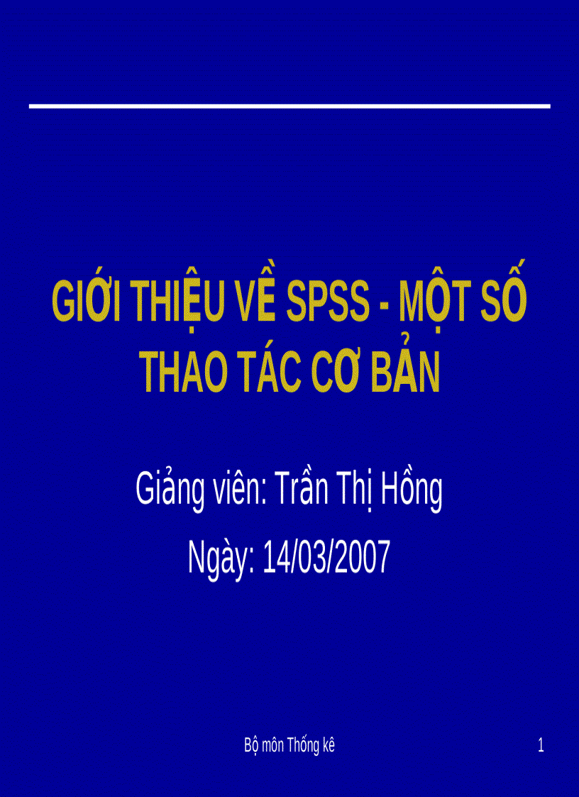 image for page Giới thiệu về spss một số thao tác cơ bản