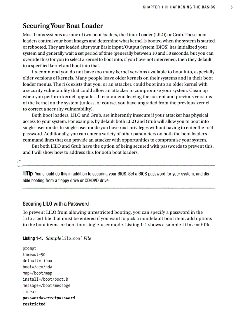 image for page Hardening Linux