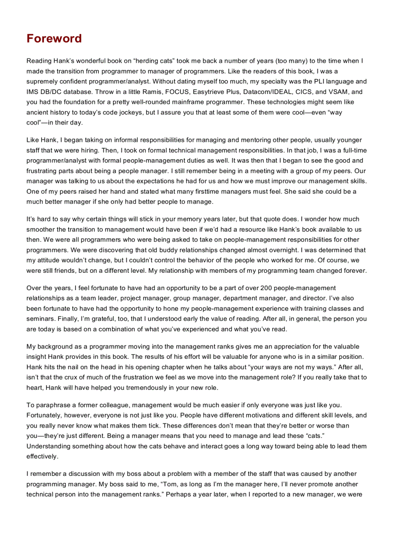 image for page Herding Cats A Primer for Programmers Who Lead Programmers