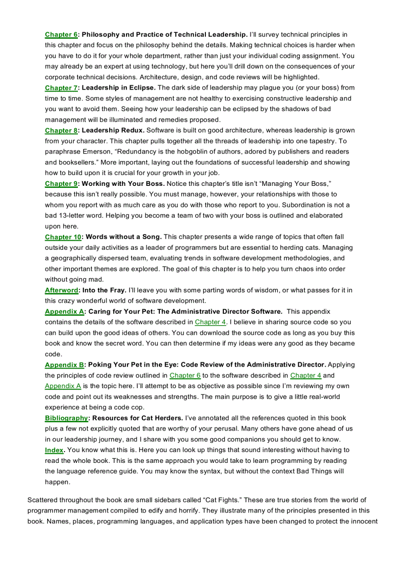 image for page Herding Cats A Primer for Programmers Who Lead Programmers