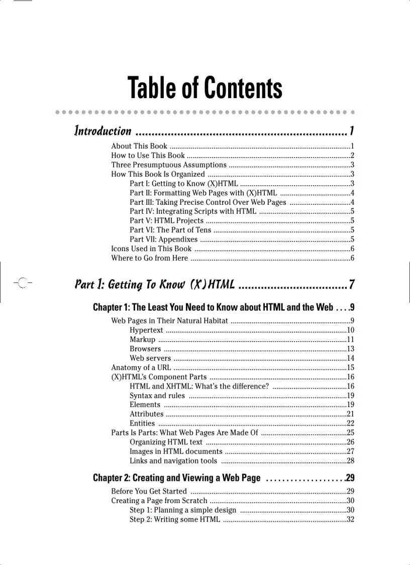 image for page HTML 4 FOR DUMmIES