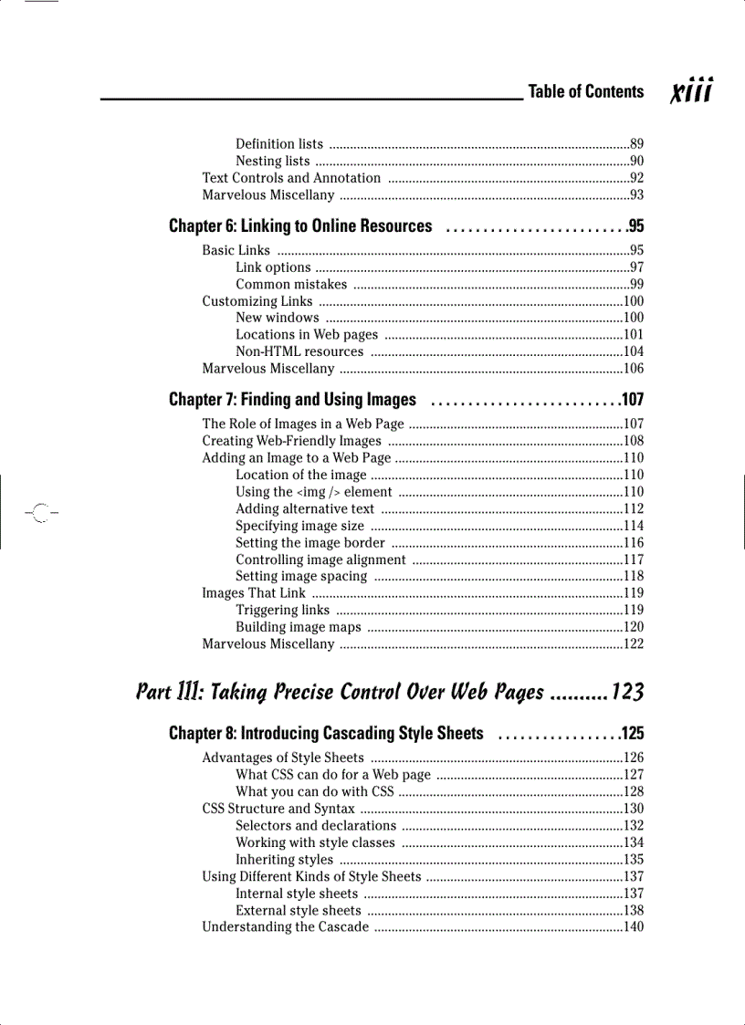 image for page HTML 4 FOR DUMmIES
