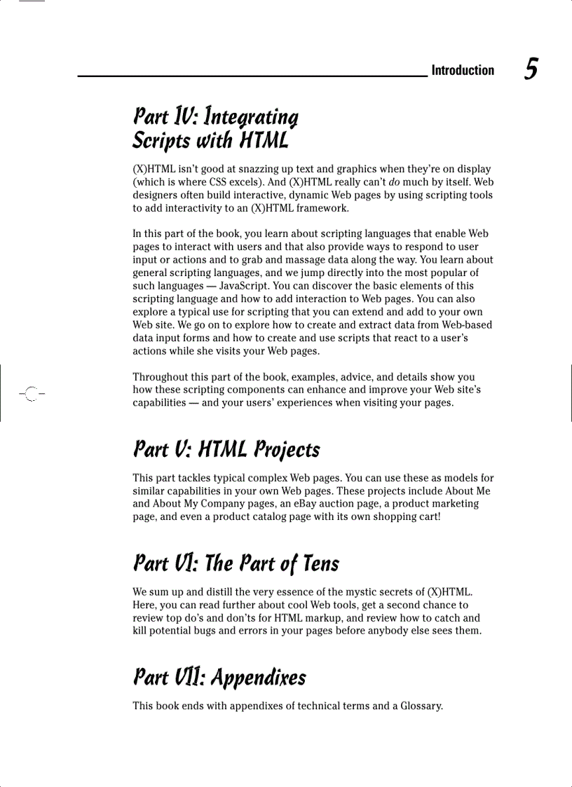 image for page HTML 4 FOR DUMmIES