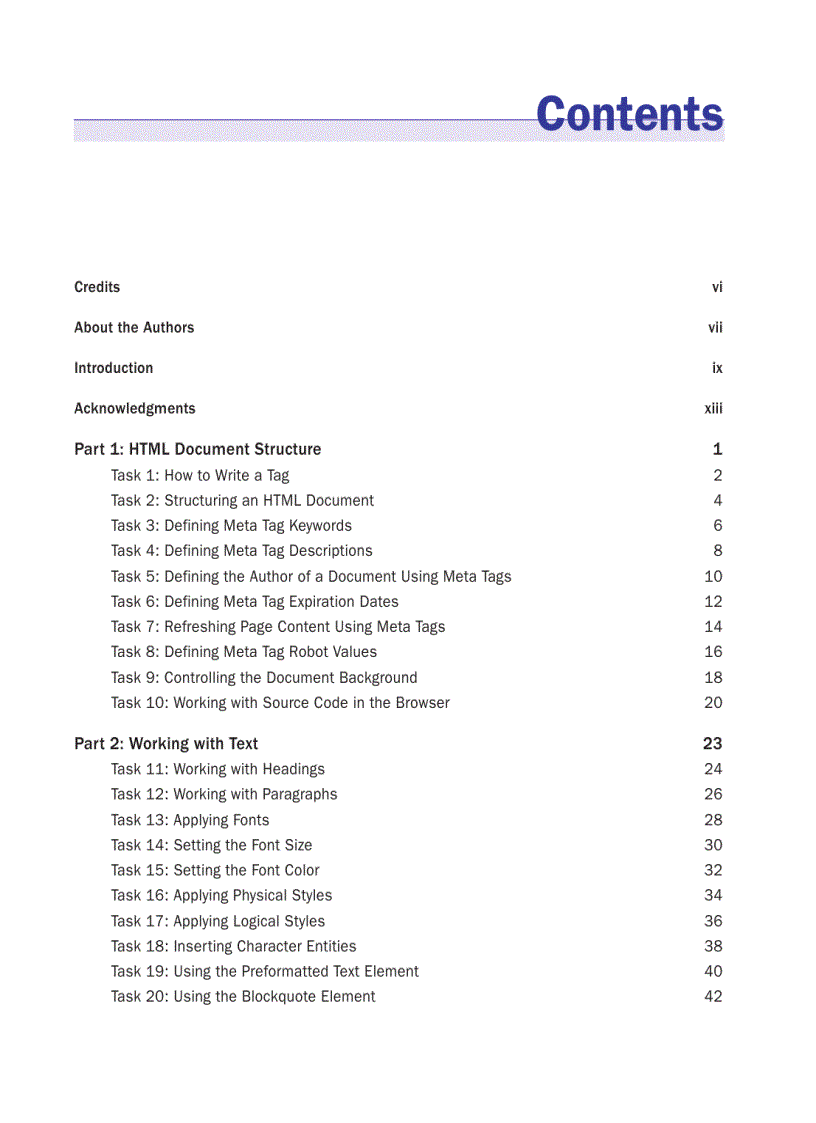 image for page HTML in 10 Simple Steps or Less