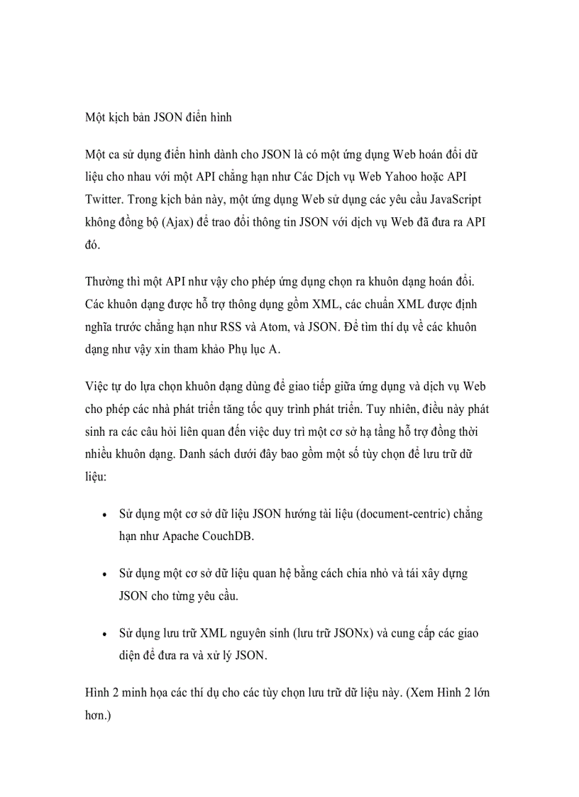 image for page Xây dựng một ứng dụng pureXML và JSON Phần 1