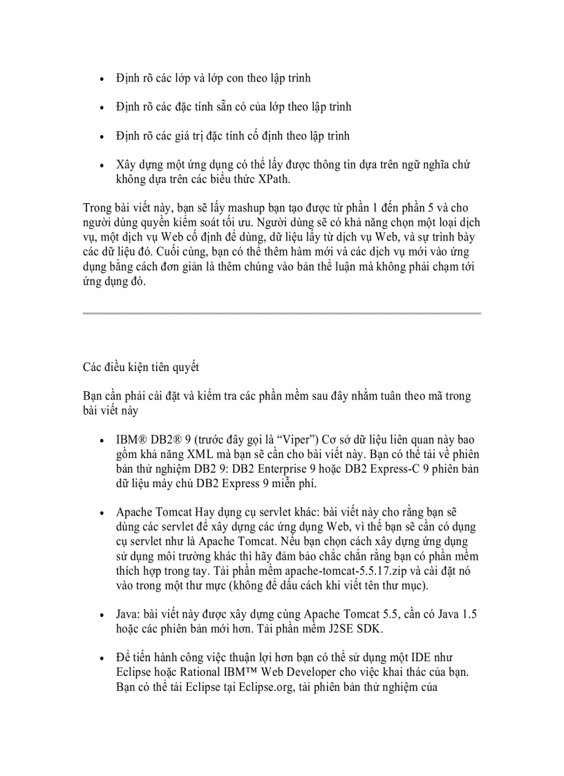 image for page Ultimate mashup Các dịch vụ Web và Web ngữ nghĩa semantic Web Phần 6