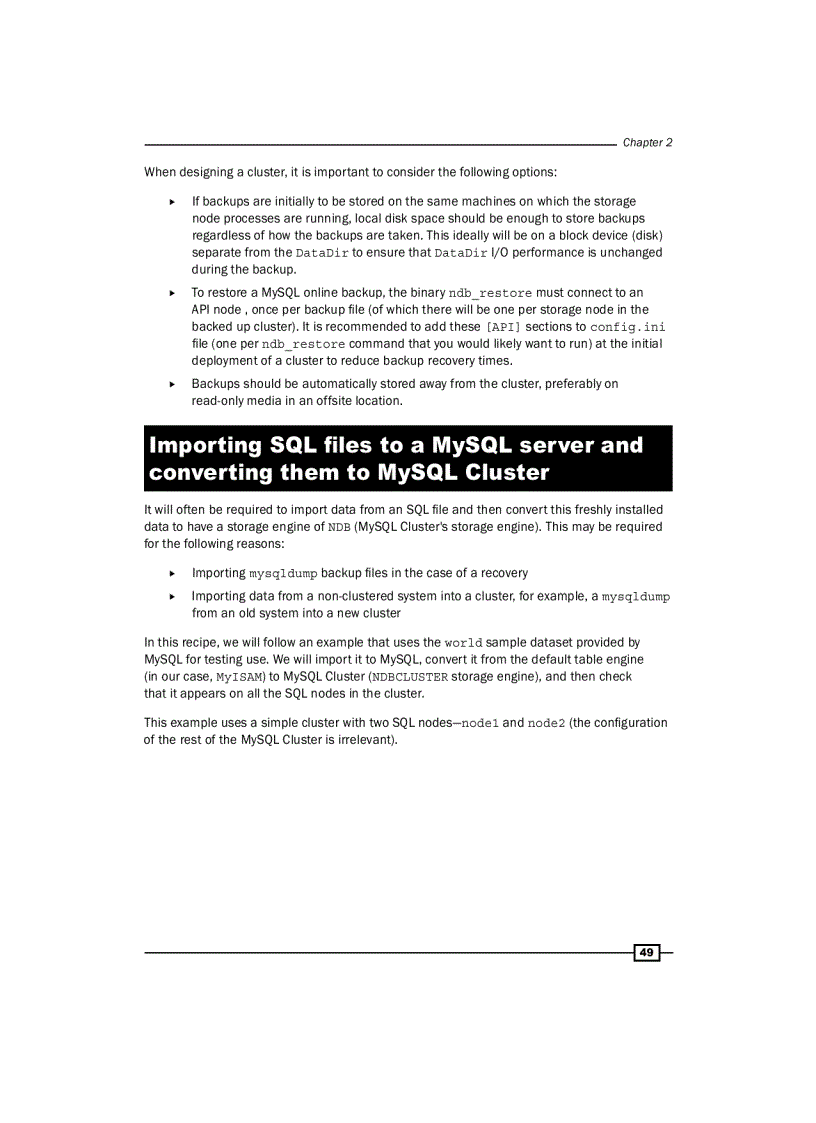image for page High Availability MySQL Cookbook phần 3