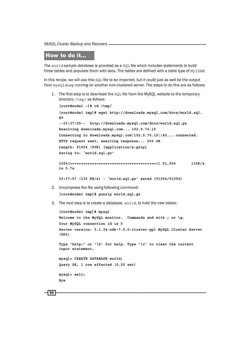 image for page High Availability MySQL Cookbook phần 3
