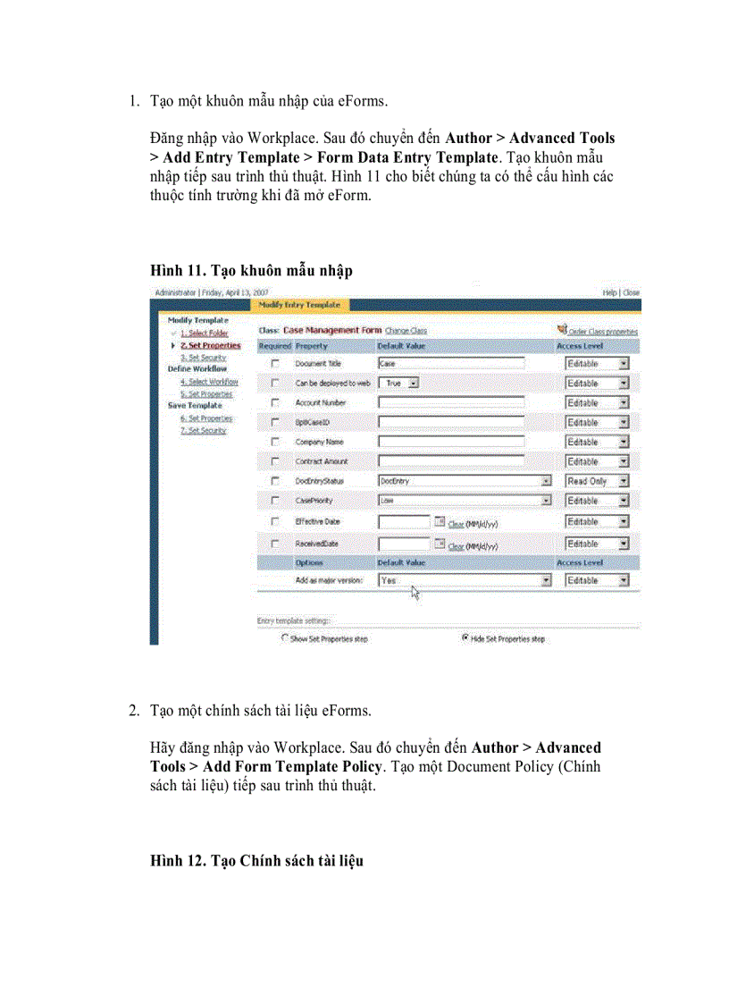 image for page Xây dựng các ứng dụng BPM bằng FileNet Phần 3