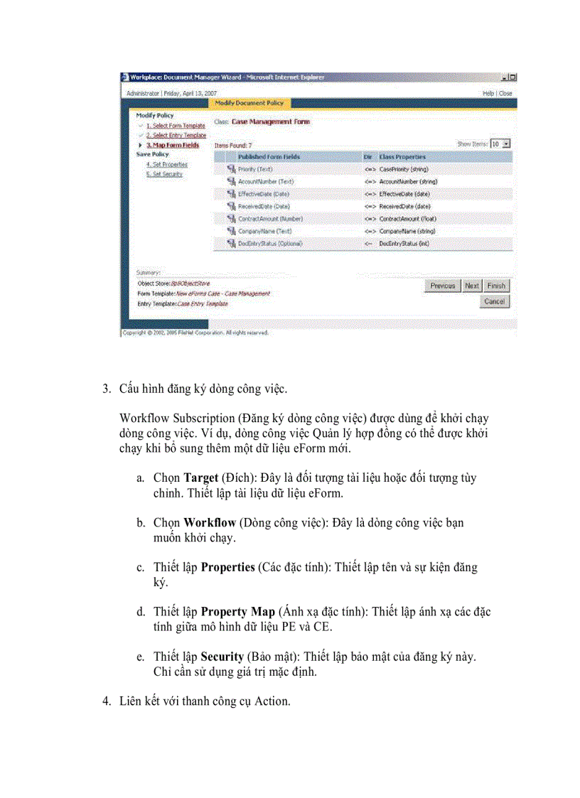 image for page Xây dựng các ứng dụng BPM bằng FileNet Phần 3