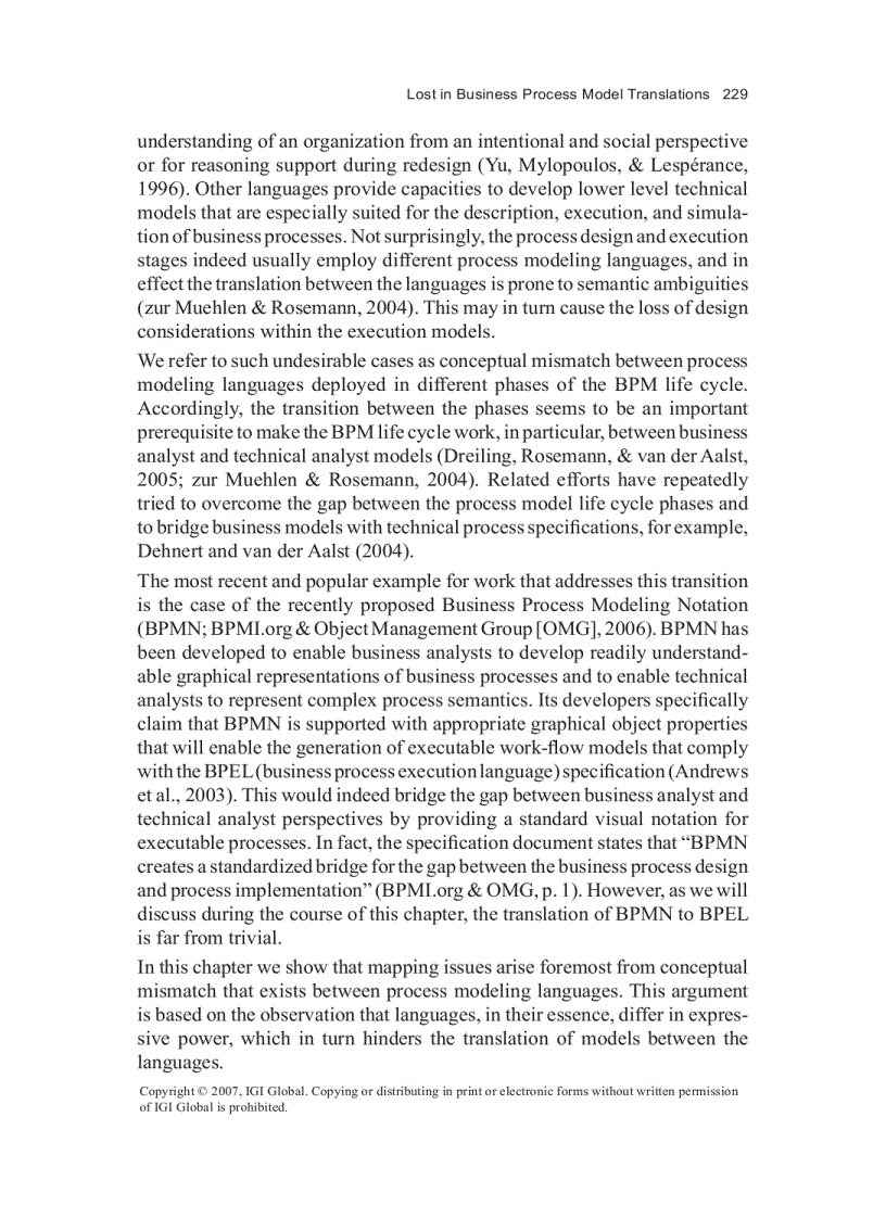 image for page Research Issues in Systems Analysis and Design Databases and Software Development phần 9