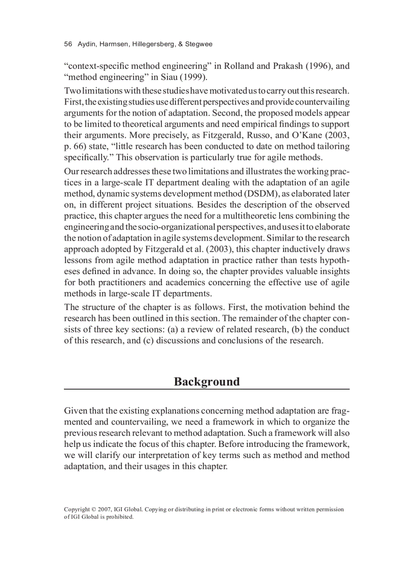 image for page Research Issues in Systems Analysis and Design Databases and Software Development phần 3