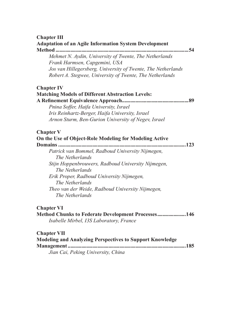 image for page Research Issues in Systems Analysis and Design Databases and Software Development phần 1