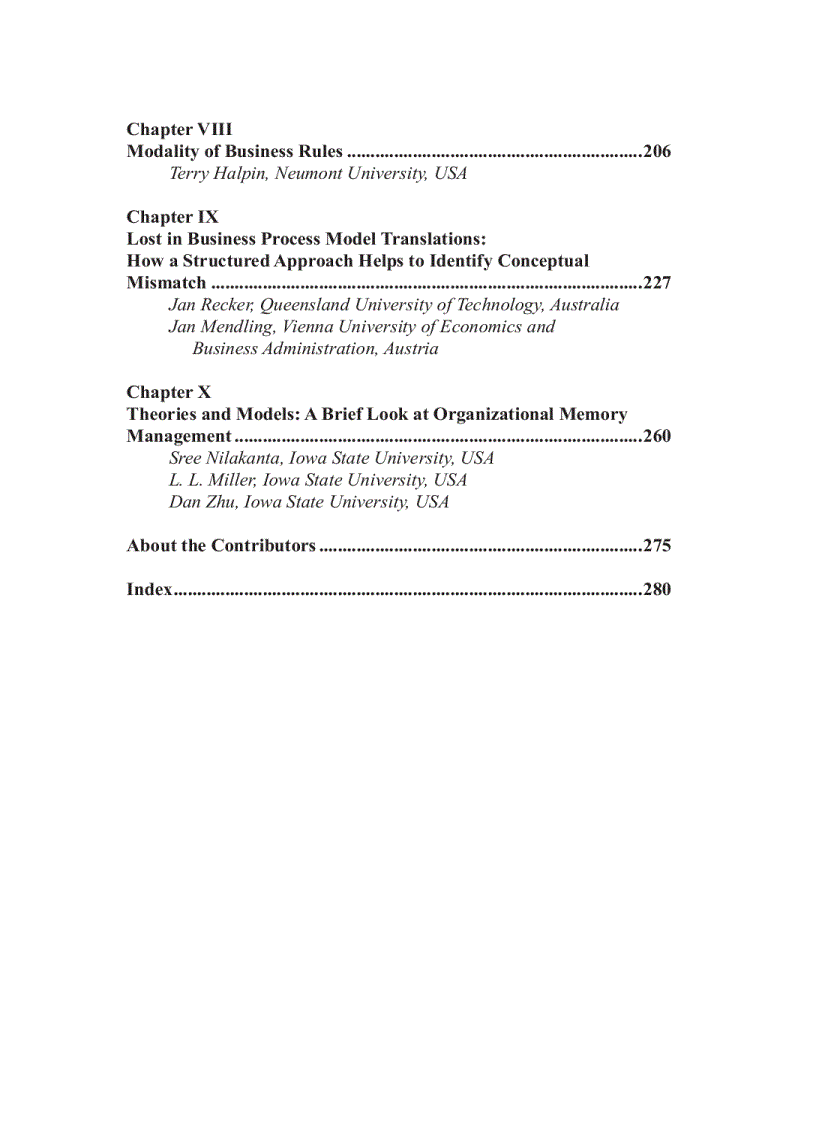 image for page Research Issues in Systems Analysis and Design Databases and Software Development phần 1