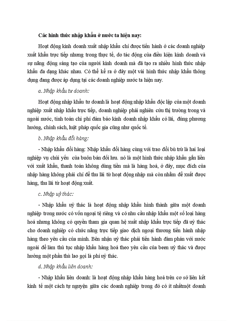 image for page Các hình thức nhập khẩu ở nước ta hiện nay