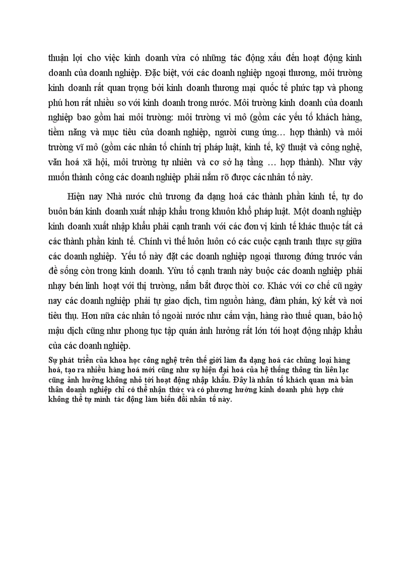 image for page Các nhân tố ảnh hưởng đến hoạt động nhập khẩu hàng hoá trong nền kinh tế thị trường