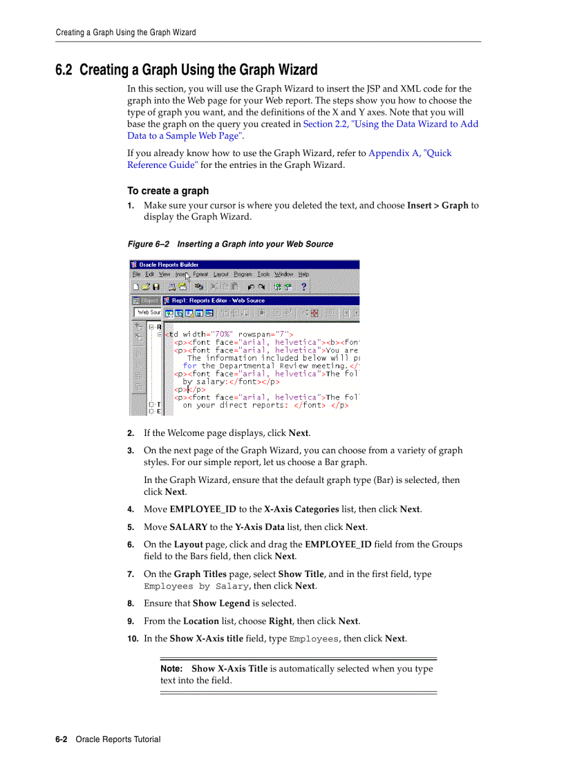 image for page Oracle Reports Tutorial 10g phiên 3