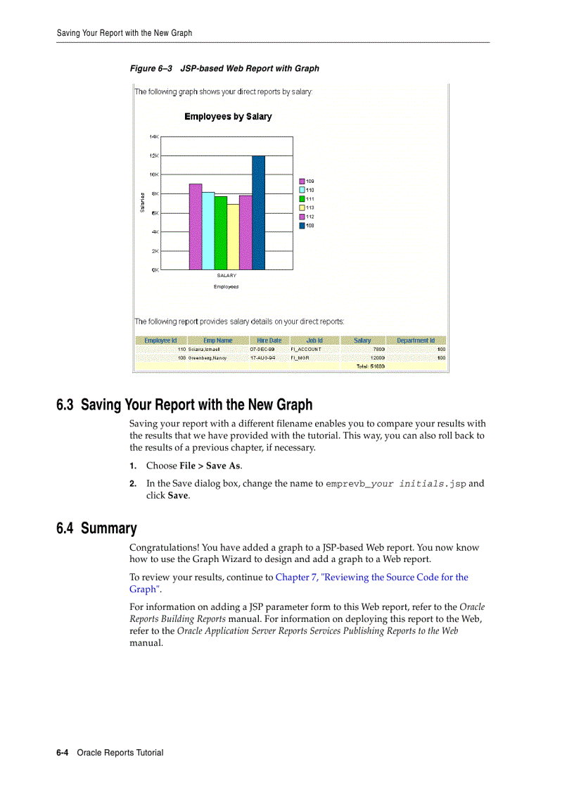 image for page Oracle Reports Tutorial 10g phiên 3