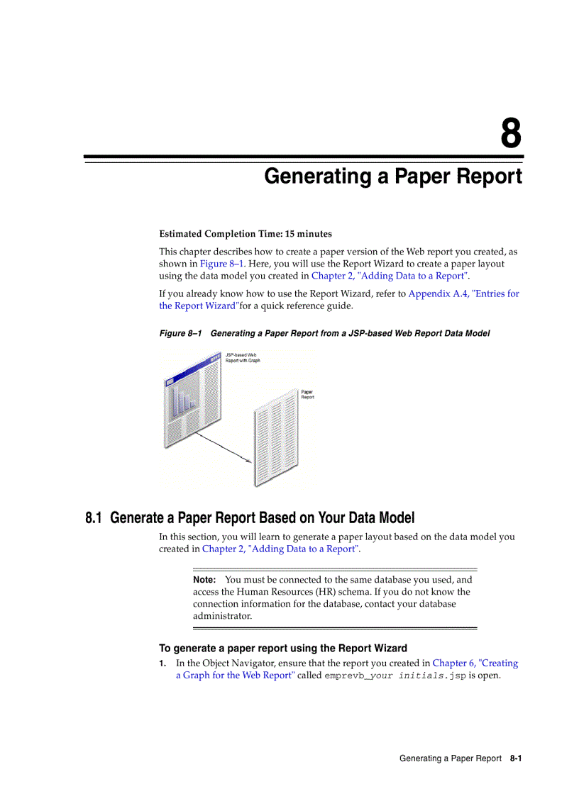 image for page Oracle Reports Tutorial 10g phiên 3