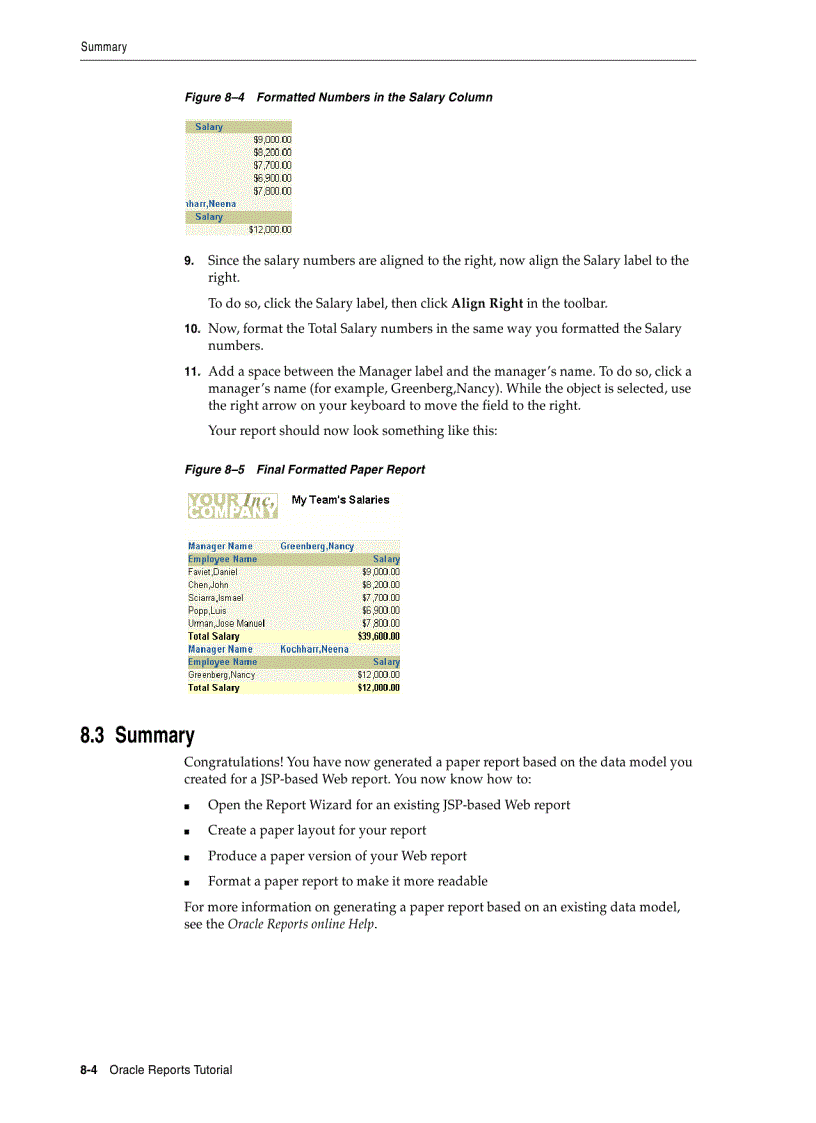 image for page Oracle Reports Tutorial 10g phiên 3