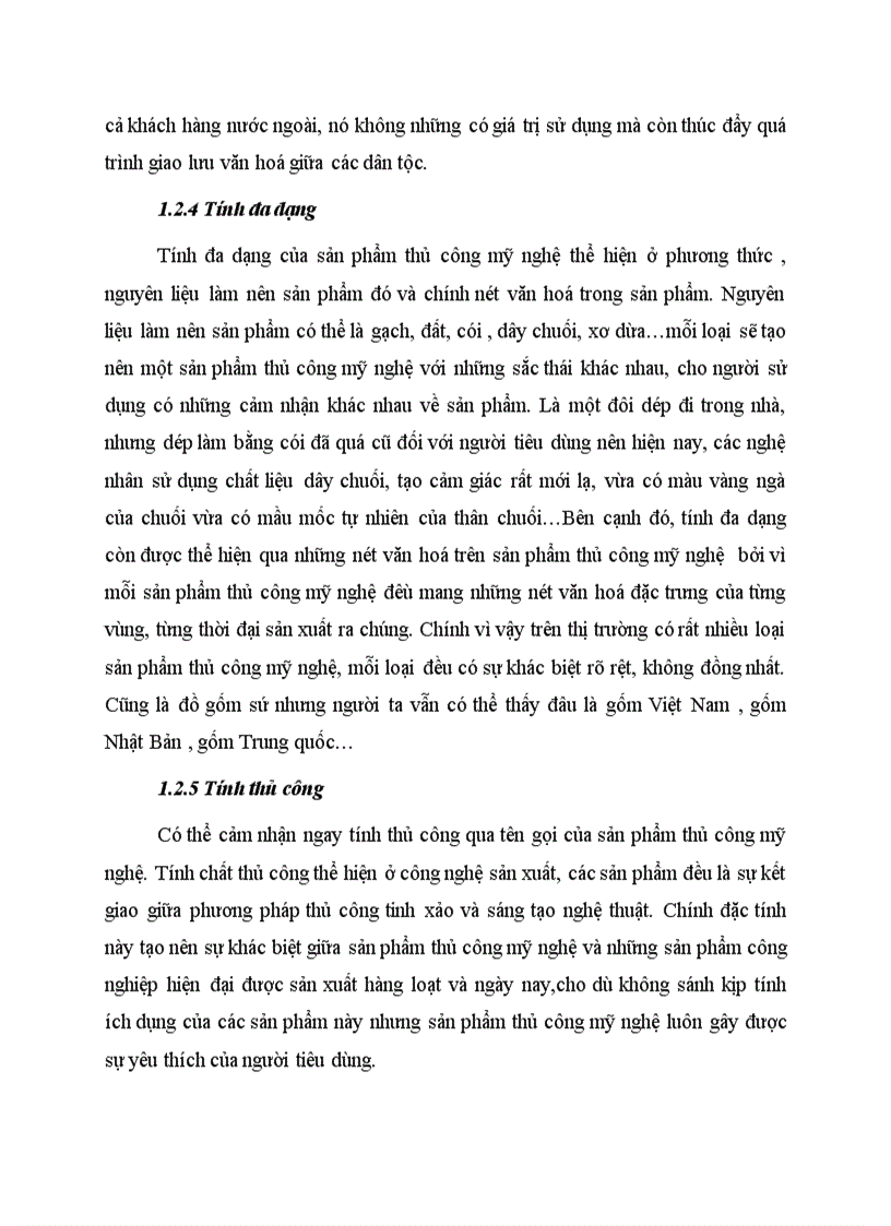 image for page Đặc điểm của hàng thủ công mỹ nghệ