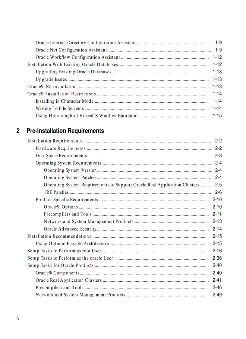 image for page Oracle9i Installation Guide phần 1