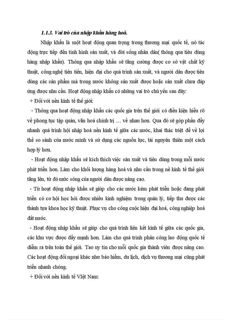 image for page Khái niệm chức năng và vai trò của nhập khẩu hàng hoá