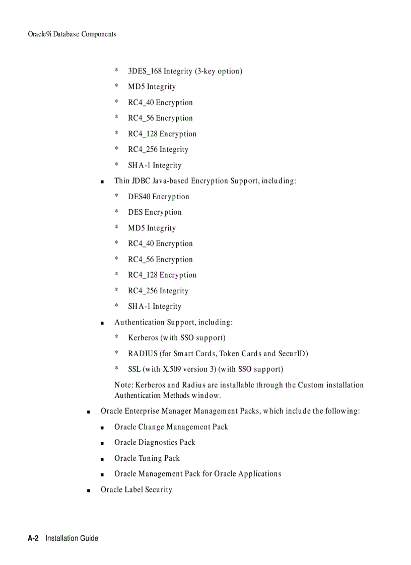 image for page Oracle9i Installation Guide phần 9