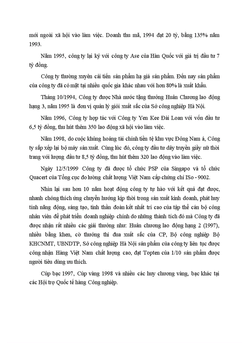 image for page Lịch sử hình thành và quá trình phát triển của công ty Giầy Thụy Khuê