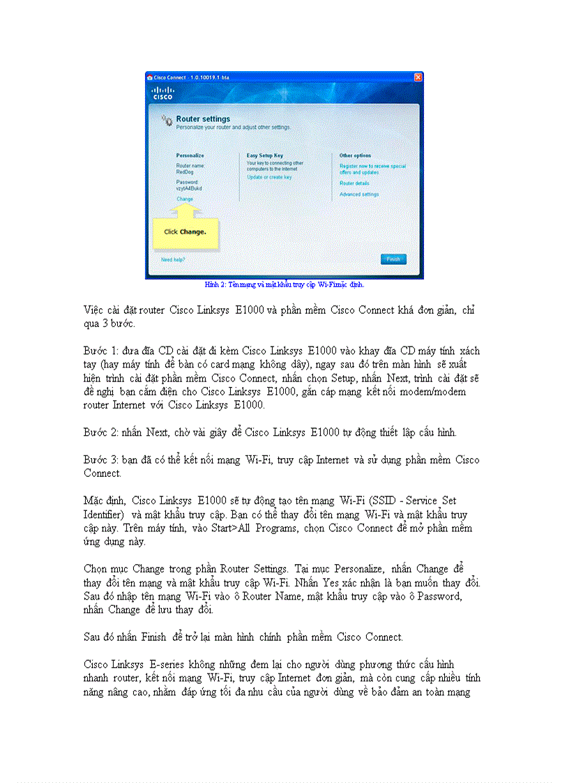 image for page Thiết lập cực nhanh bộ định tuyến không dây