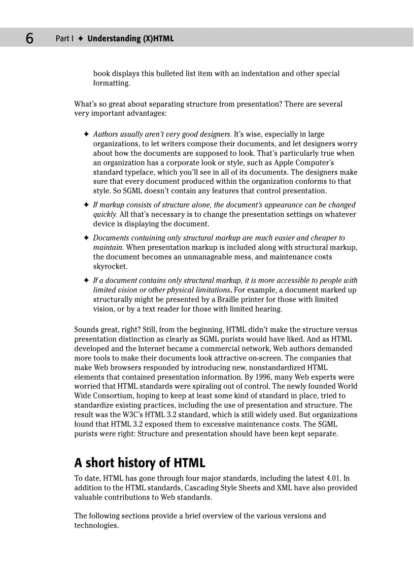 image for page HTML XHTML and CSS Bible