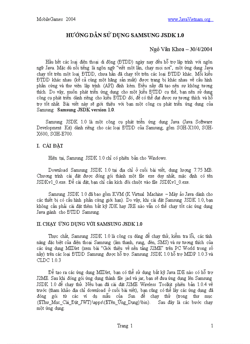 image for page Hướng dẫn sử dụng samsung jsdk 1 0