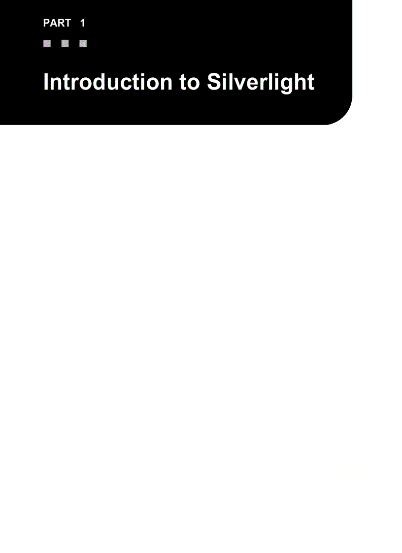 image for page Introducing Silverlight 4