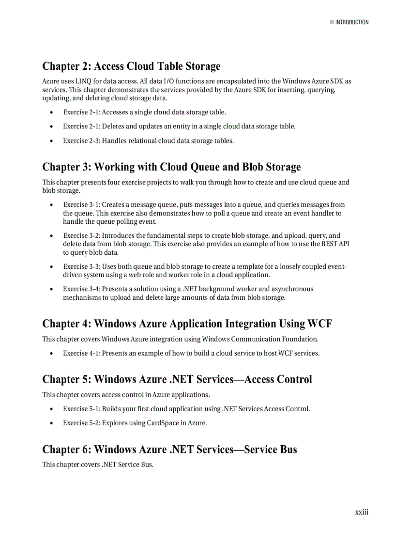 image for page Introducing Windows Azure