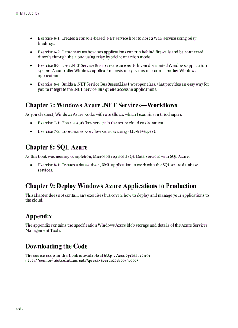 image for page Introducing Windows Azure