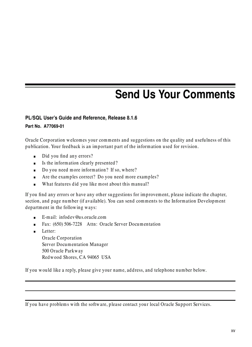 image for page PL SQL User s Guide and Reference phần 1