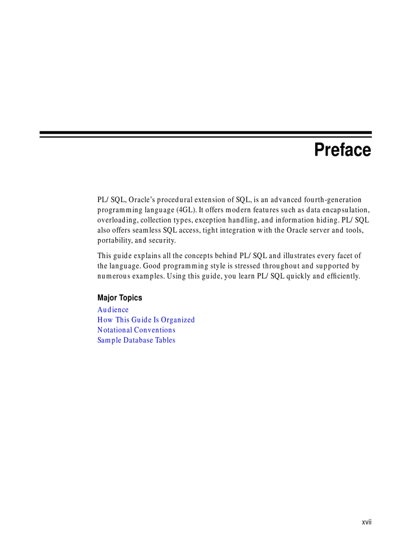 image for page PL SQL User s Guide and Reference phần 1