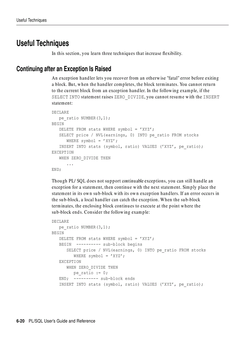 image for page PL SQL User s Guide and Reference phần 5