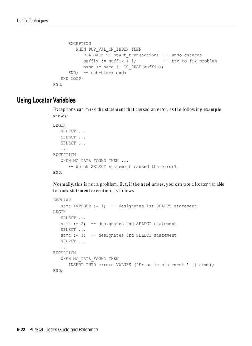 image for page PL SQL User s Guide and Reference phần 5