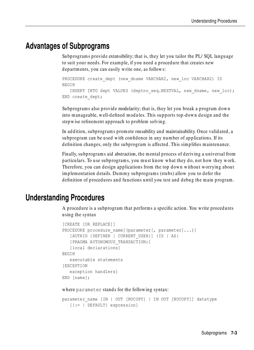 image for page PL SQL User s Guide and Reference phần 5