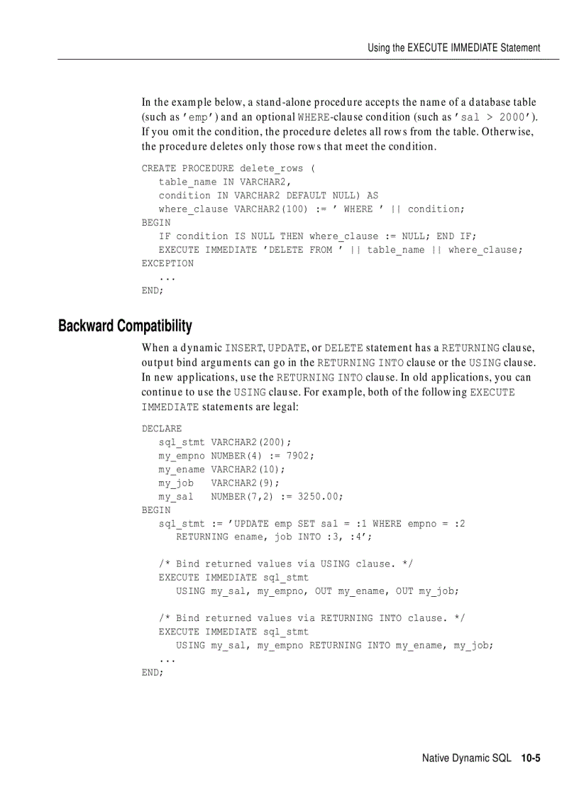 PL SQL User s Guide and Reference phần 7