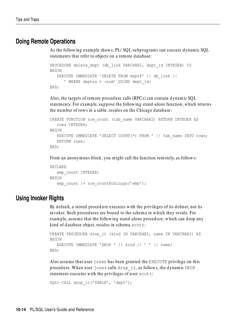 image for page PL SQL User s Guide and Reference phần 7